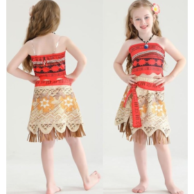 Disfraz Moana Talla 8-9 Años De Ataa 2