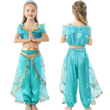 Disfraz Princesa Jasmín Talla 8-9 Años