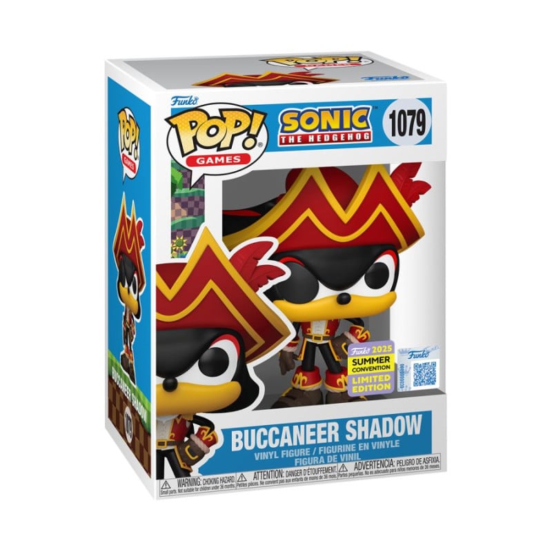 Funko Pop Sonic Buccaner Shadow