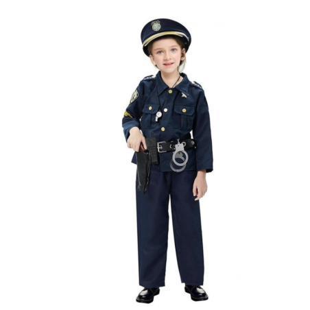 Disfraz Policía Con Accesorios Talla 6-7 Años
