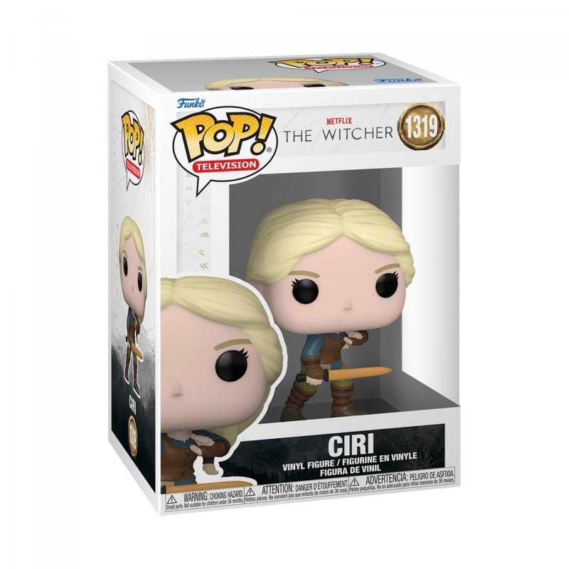 Funko Pop Ciri Con Espada The Witcher