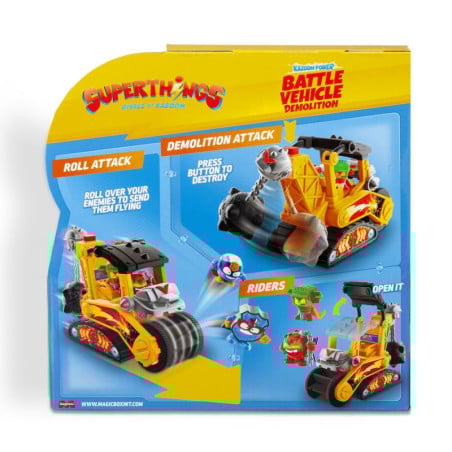 Superthings Kazoom Power Battle Vehículo De Demolición Superthings Kazoom Power Battle Vehículo De Demolición