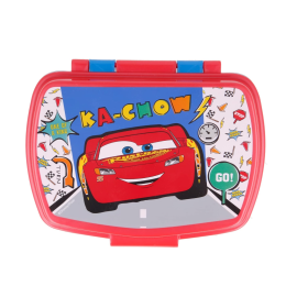 Sandwichera Rectangular Cars Let's Race