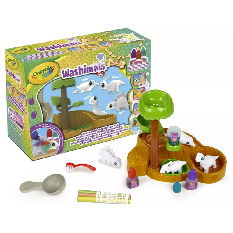 Washimals Nueva Bañera Y 4 Mascotas – Crayola