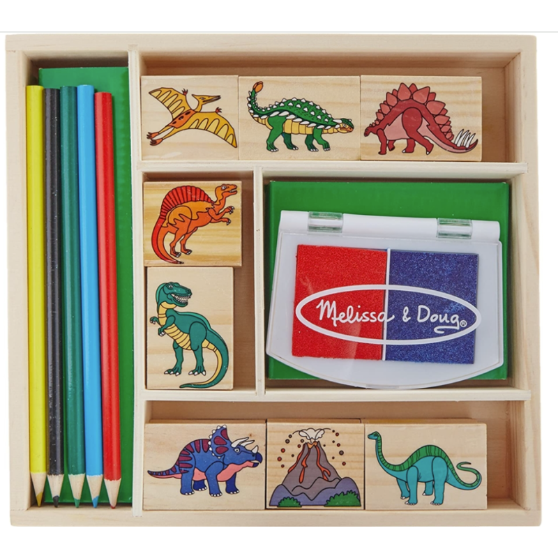 Juego De Sellos De Dinosaurios Melissa & Doug