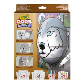Set Actividades Pops Naturaleza Salvaje Crayola