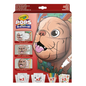 Set Actividades Pops Mascotas Crayola