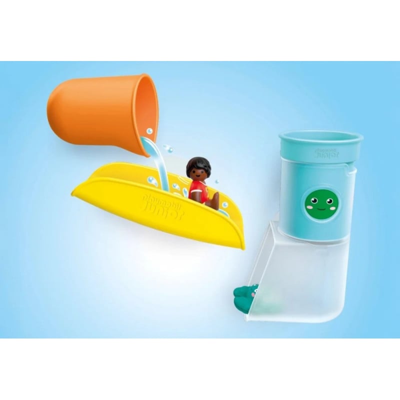 Playmobil Junior Tanque De Agua Con Tobogan