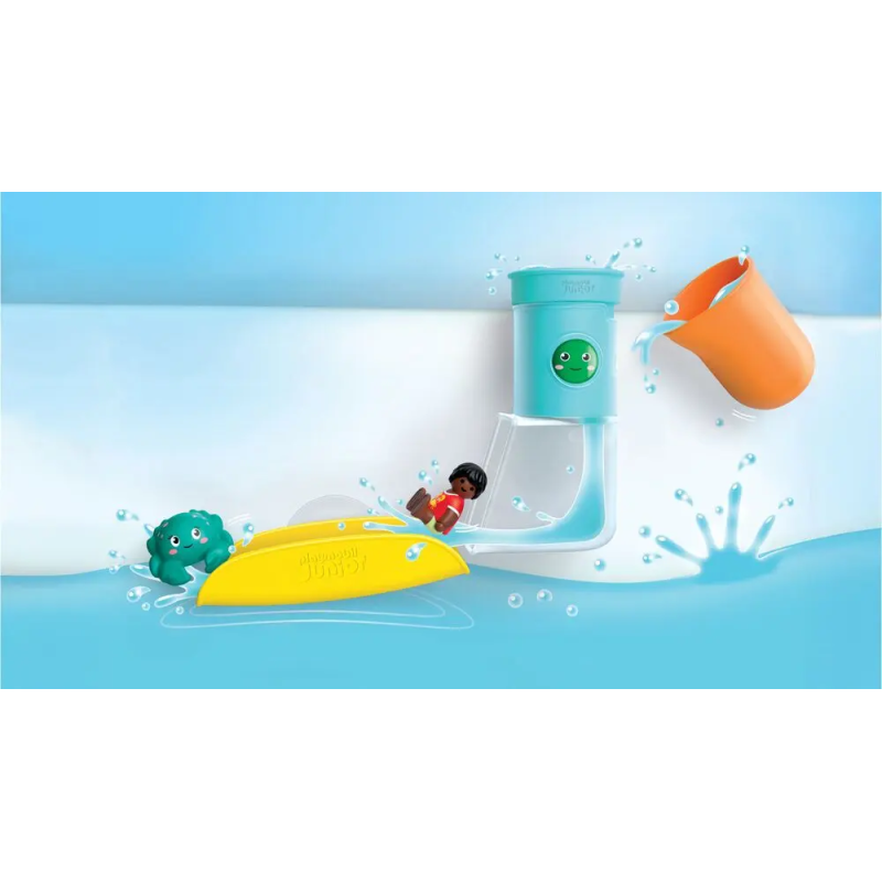 Playmobil Junior Tanque De Agua Con Tobogan