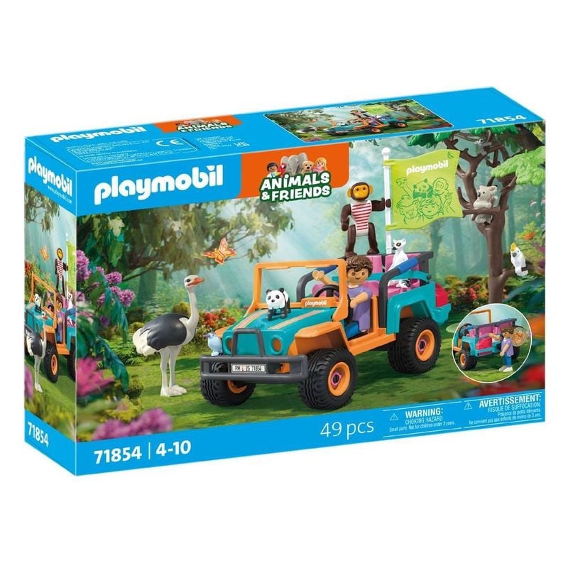 Playmobil Vehiculo Todoterreno De Colores