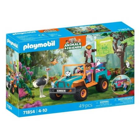 Playmobil Vehiculo Todoterreno De Colores