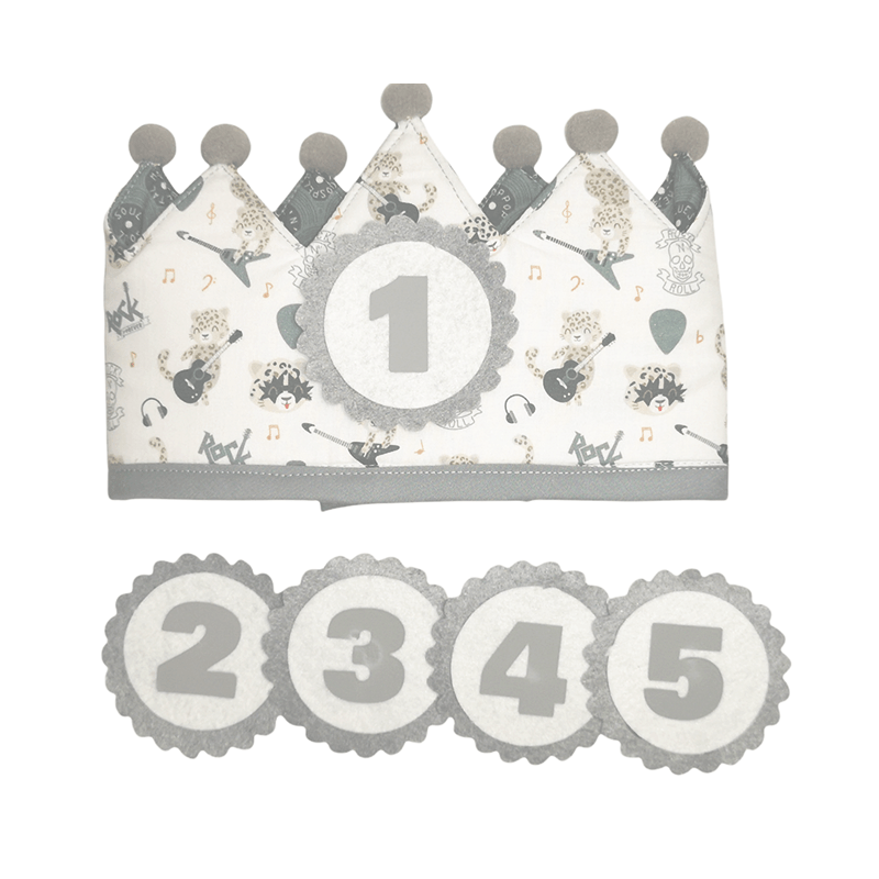 Corona Cumpleaños Rock De The Dida