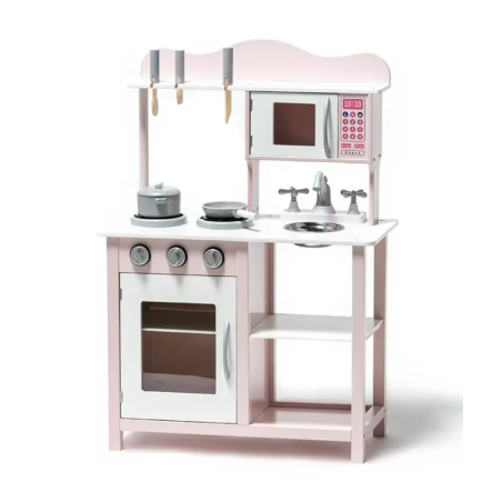 Cocina De Madera Para Accesorios Rosa De Ataa