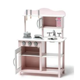 Cocina De Madera Para Accesorios Rosa De Ataa 2