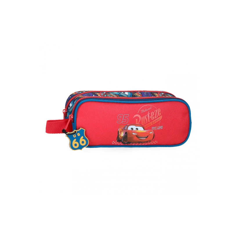 Estuche Dos Compartimentos Cars Lets Race De Joumma