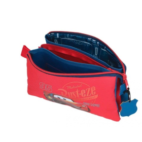 Estuche Tres Compartimentos Cars Lets Race De Joumma 2