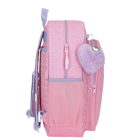 Mochila Adaptable Hello Kitty Rosa 38 Cm