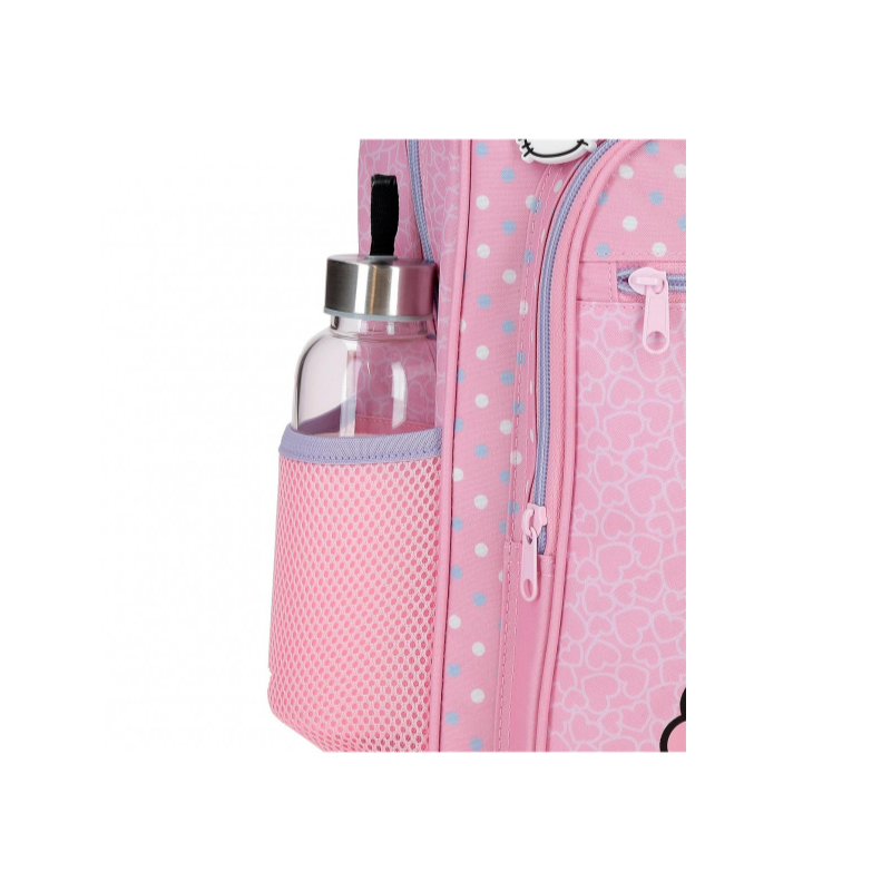 Mochila Adaptable Hello Kitty Rosa 38 Cm