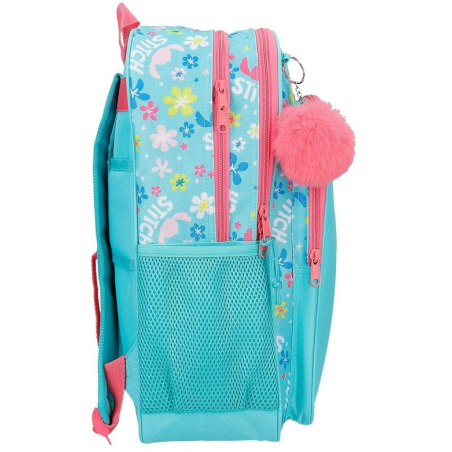 Mochila Doble Compartimento Stitch Aloha