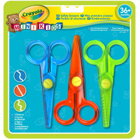 3 Tijeras Seguras Mini Kids