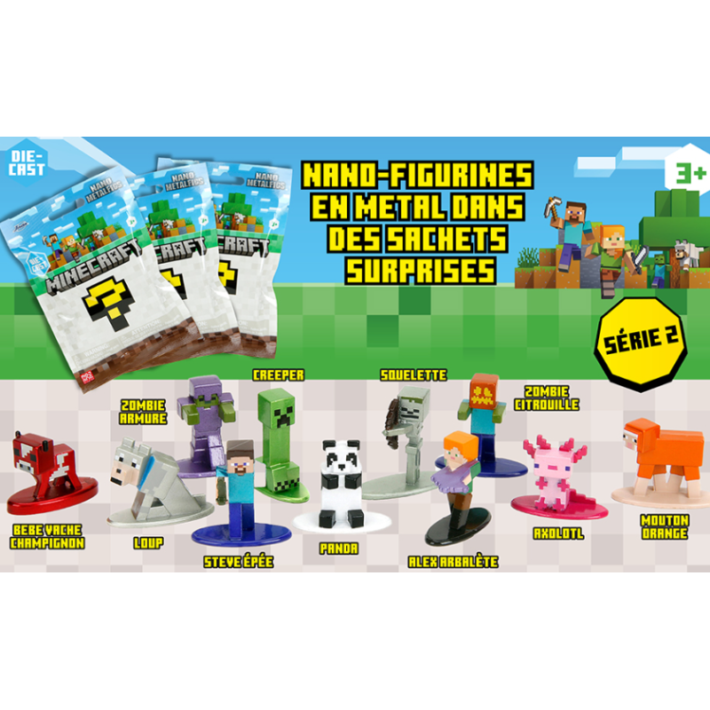 Sobre Sorpresa Figura Minecraft