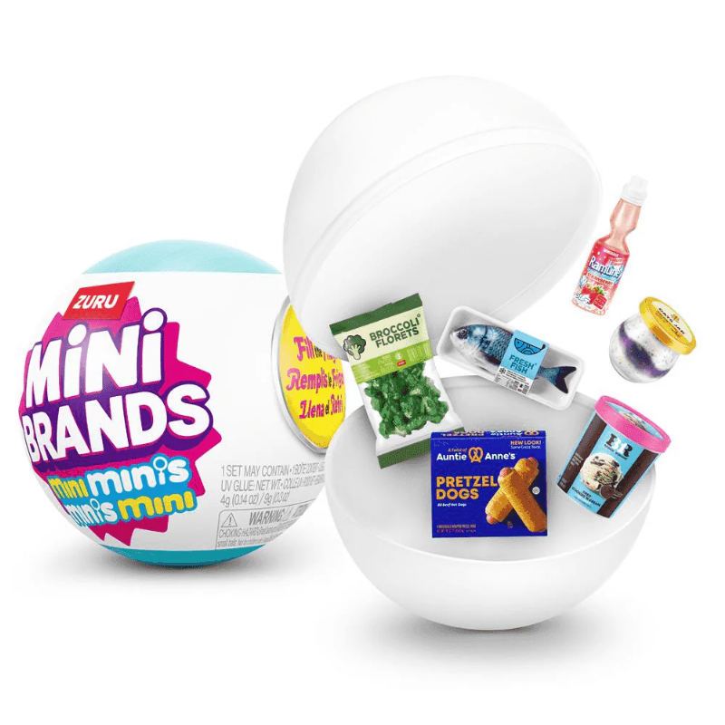 Mini Brands Llena La Nevera