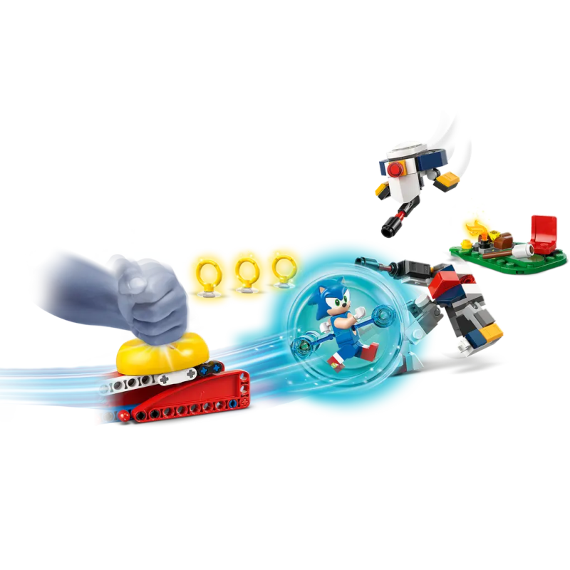 LEGO Batalla De Sonic En La Hoguera