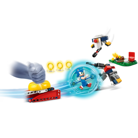 LEGO Batalla De Sonic En La Hoguera