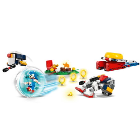LEGO Batalla De Sonic En La Hoguera