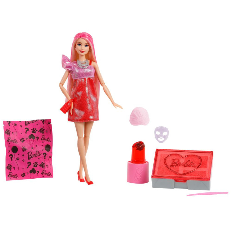 Barbie Party Unboxed Rojo