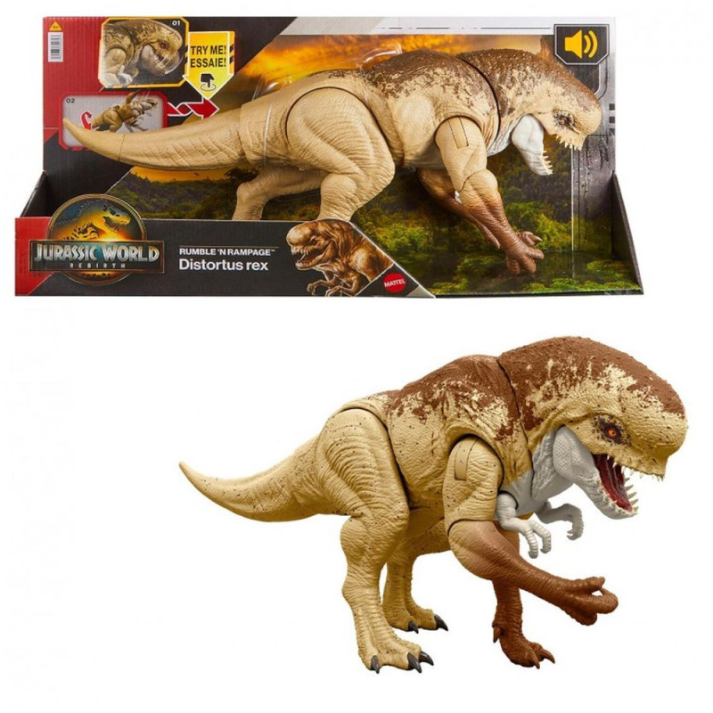 JW Distortus Rex El Renacer De Mattel