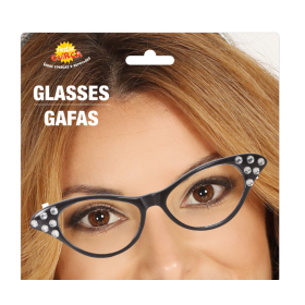 Gafas Años 60 Con Brillos De Guirca