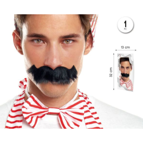 Bigote Negro 1 Unid