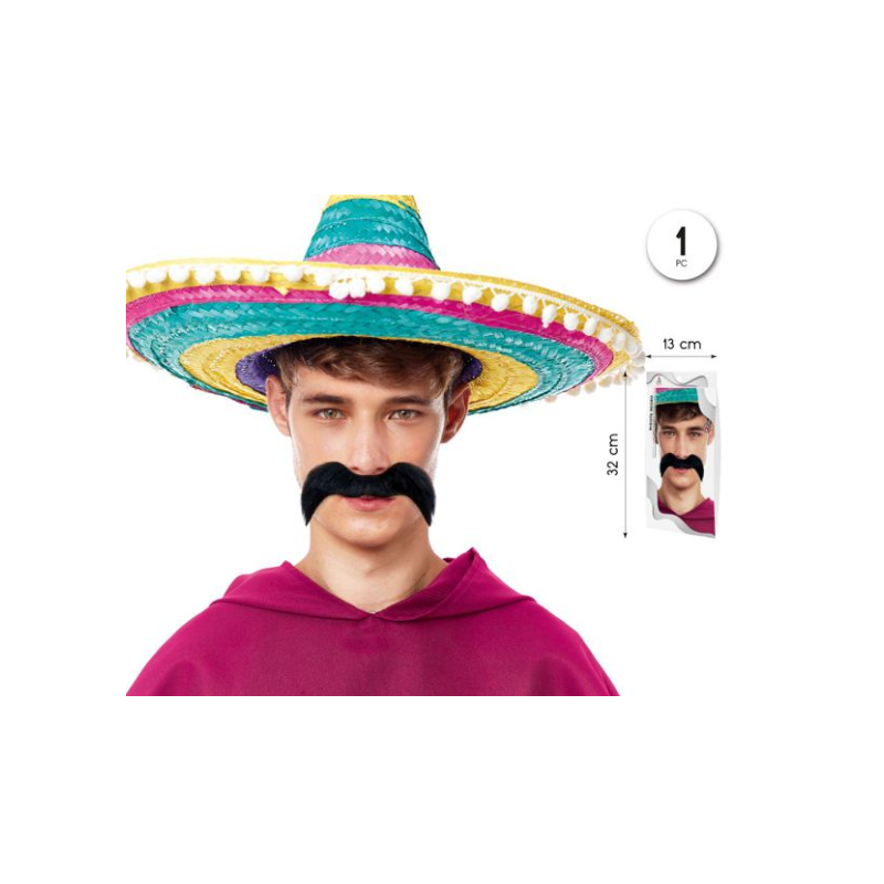 Bigote Negro Mexicano
