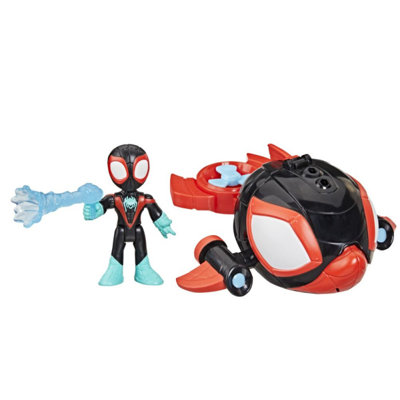 Spidey Waterwebs Figura Y Vehículo Spin