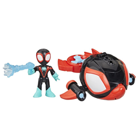 Spidey Waterwebs Figura Y Vehículo Spin