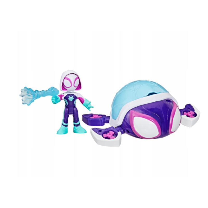 Spidey Waterwebs Figura Y Vehículo Ghost