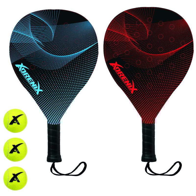 Set Raqueta Padel Con 3 Pelotas