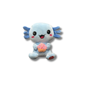 Peluche Ajolote Kawaii Snacks Surtido
