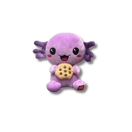 Peluche Ajolote Kawaii Snacks Surtido