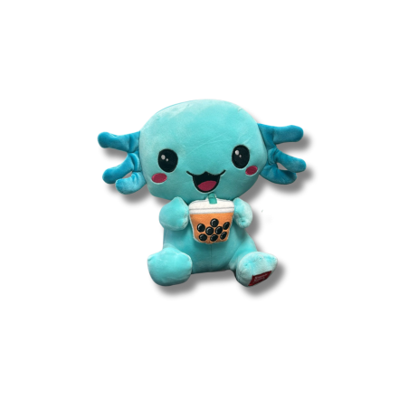 Peluche Ajolote Kawaii Snacks Surtido