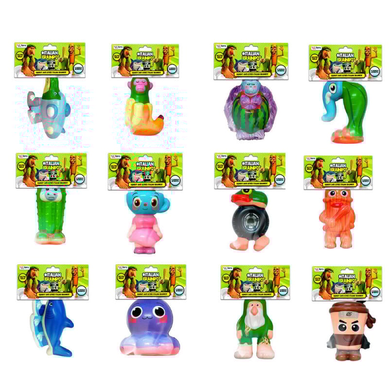 Figura Squishy Italian Brainrot Surtido