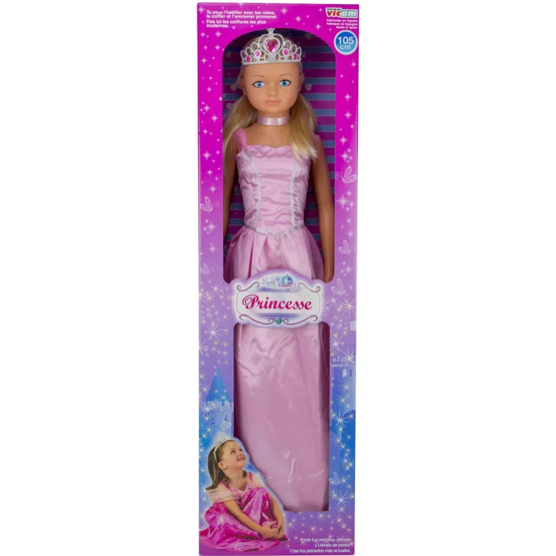 Muñeca Princesse 105 cm