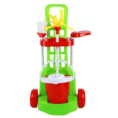 Carrito De Limpieza Con Accesorios Surtido