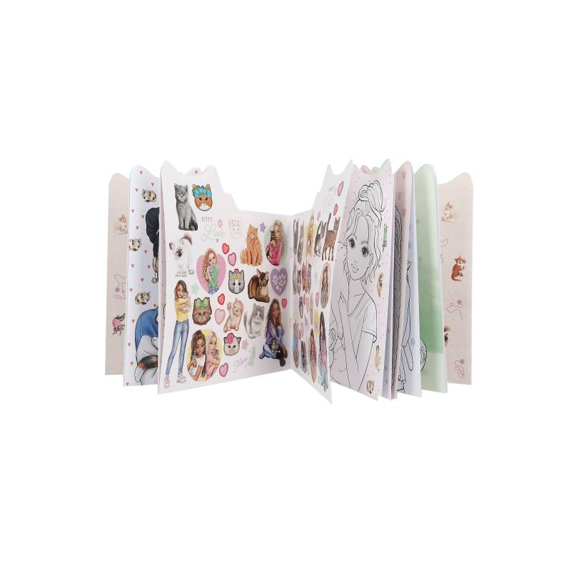 TOP Model Kitty Libro Para Colorear