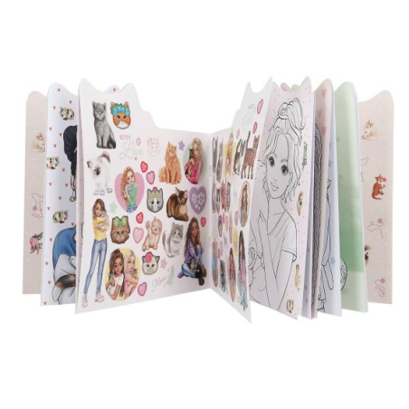 TOP Model Kitty Libro Para Colorear