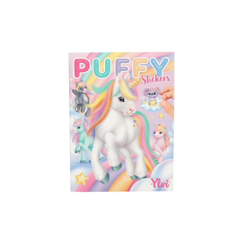 Ylvi Libro Con Pegatinas En Relieve Puffy