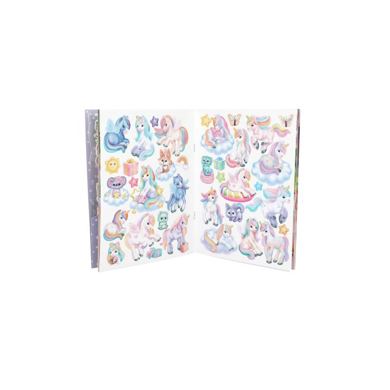 Ylvi Libro Con Pegatinas En Relieve Puffy