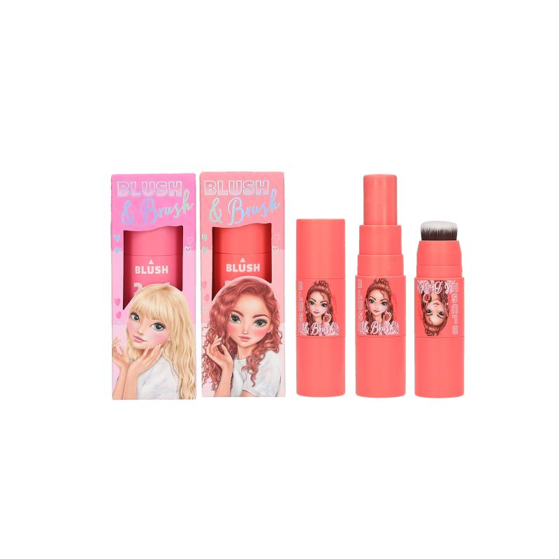 TOP Model Colorete En Barra Y Brocha Beauty & Me Surtido