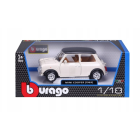 Bburago 1/18 Gold Mini Cooper (1969)